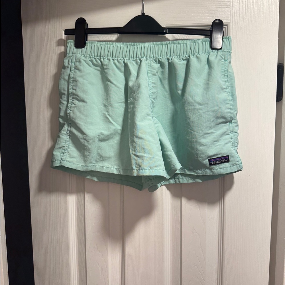 Patagonia Women's Light Green Athletic Shorts